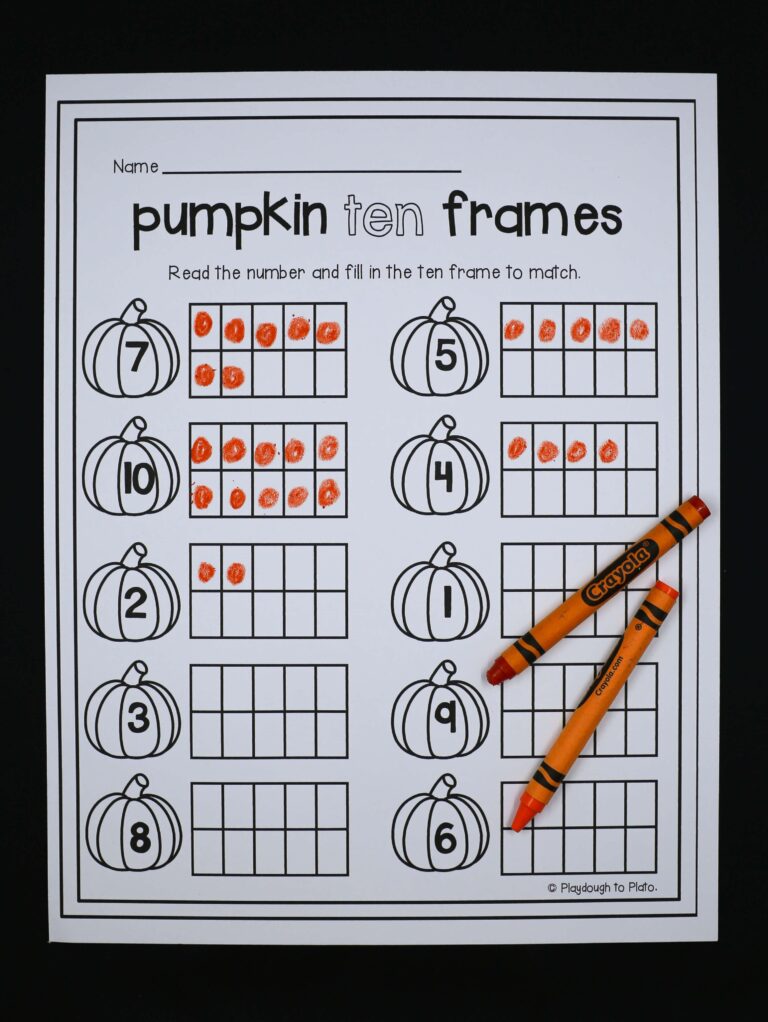 FREE Printable Pumpkin Addition Worksheets For Preschoolers Worksheets Library
