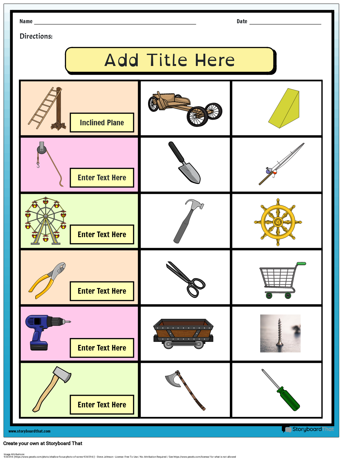 Free Printable Simple Machines Worksheets For Kids