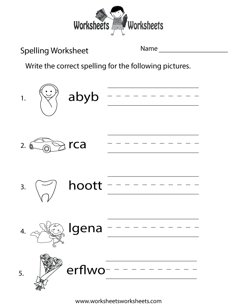 Year 4 Spelling Worksheets Printable Free Year 4 Spelling Worksheets Printable Free