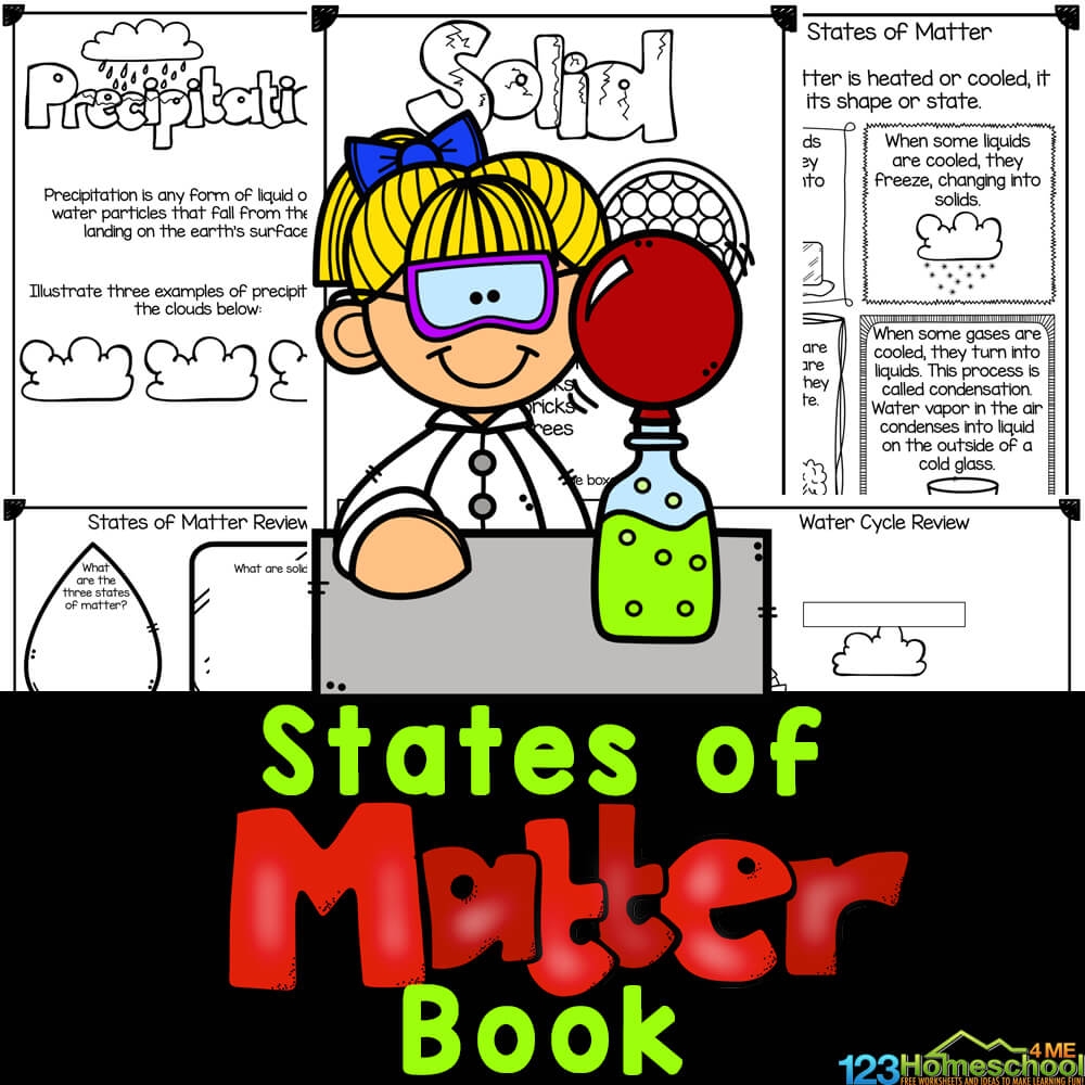 FREE Printable States Of Matter Worksheets For Kids FREE Printable States Of Matter Worksheets For Kids
