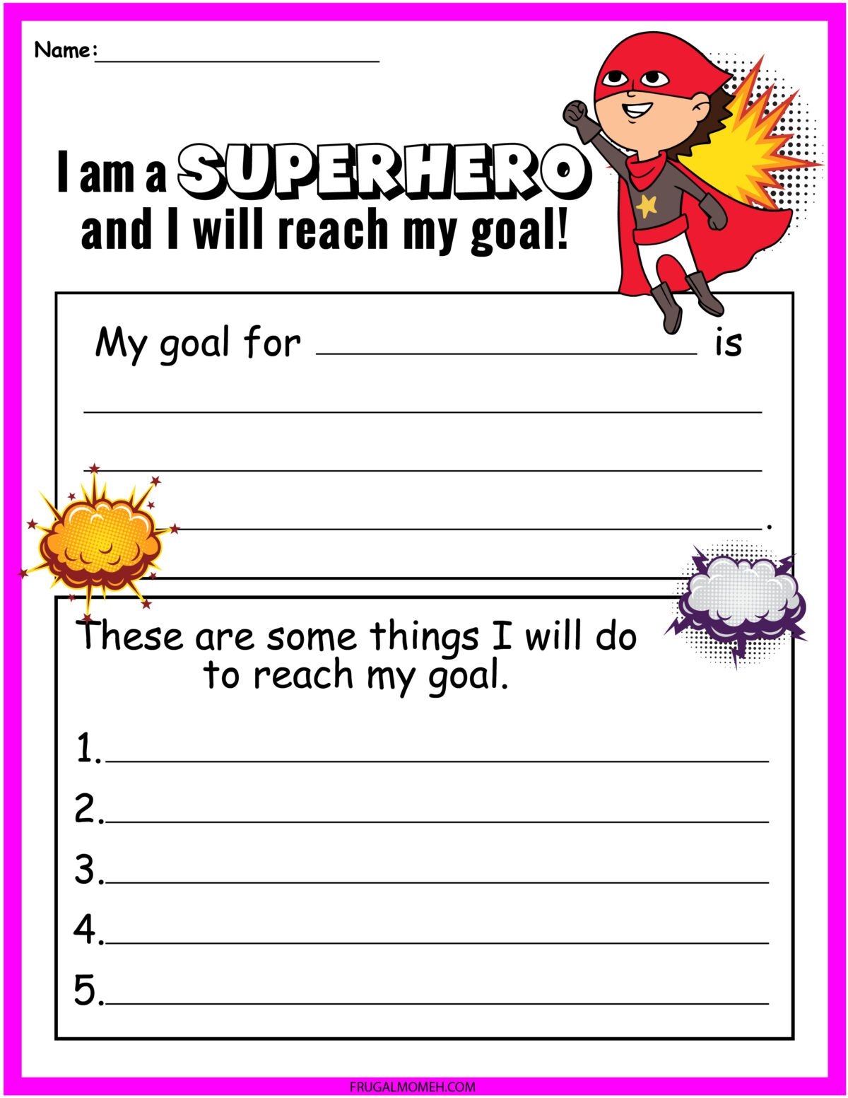 Superheroes Free Worksheets Printables