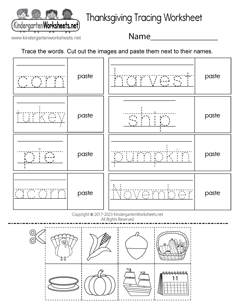 Free Printable Thanksgiving Worksheets For Preschoolers Free Printable Thanksgiving Worksheets For Preschoolers