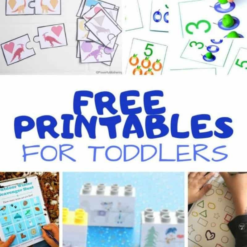 Free Printable 3 Year Old Worksheets