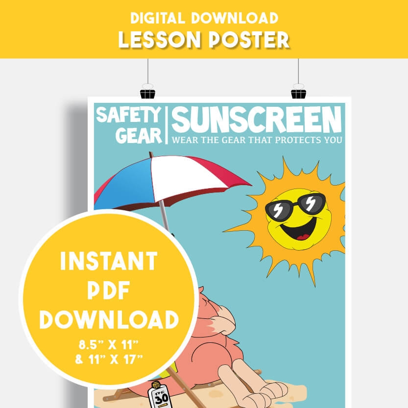 FREE Sun Safety Awareness Printable Activities Posters Sun Safety Can You Find Activity For Kids Twinkl USA 