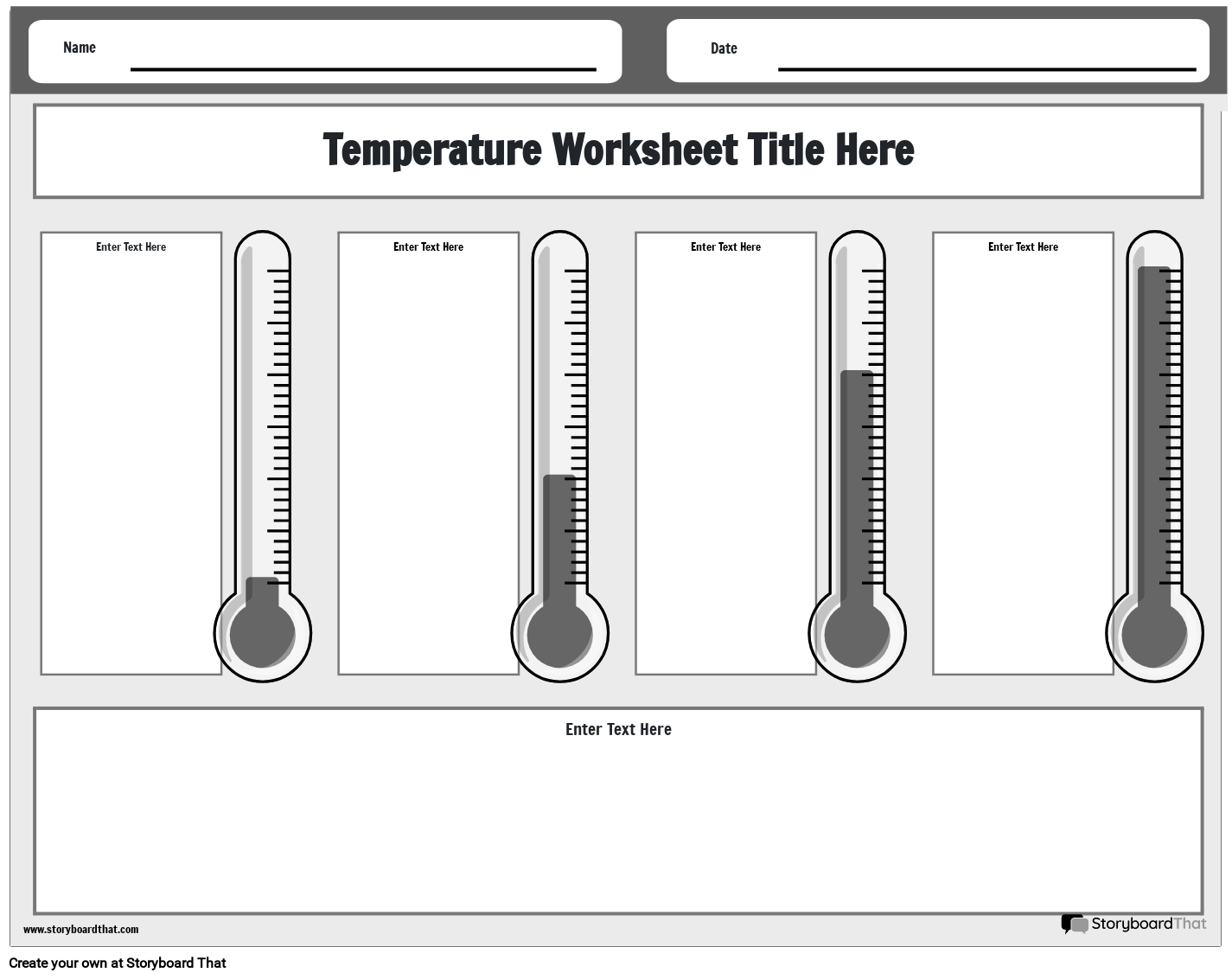 Free Temperature Worksheets Thermometers And Conversions Worksheets Library