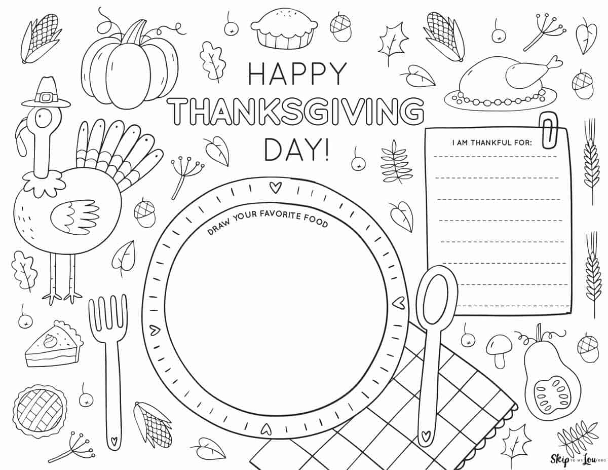 Free Thanksgiving Printable Activity Worksheet Download Free Thanksgiving Printable Activity Worksheet Png Images Free Worksheets On Clipart Library