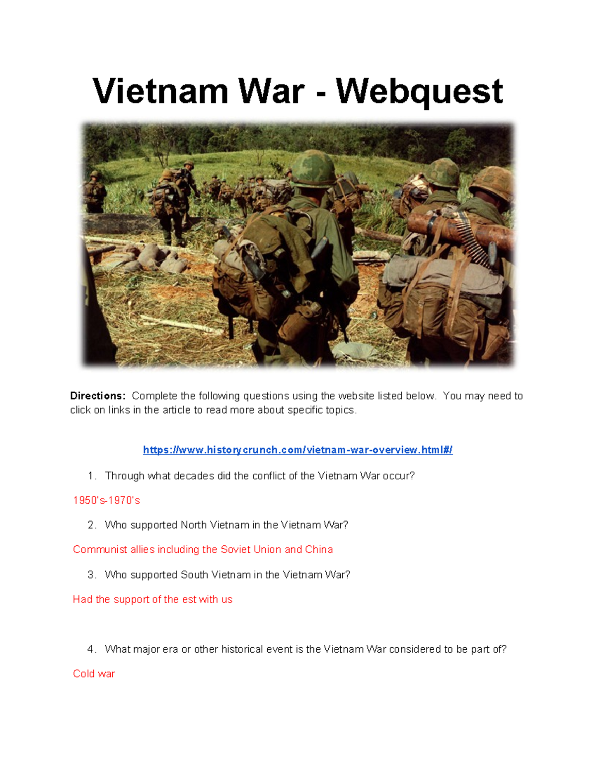 Free Vietnam Webquest Worksheet Download Free Vietnam Webquest Worksheet Png Images Free Worksheets On Clipart Library