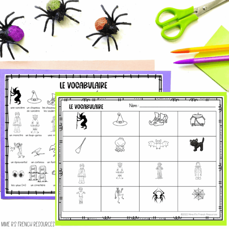 Fun French Halloween Activities Mme R s French Resources