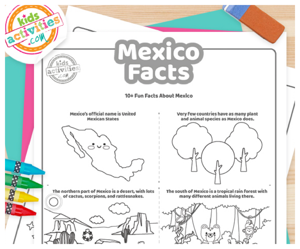 Free Printable New Mexico Worksheets