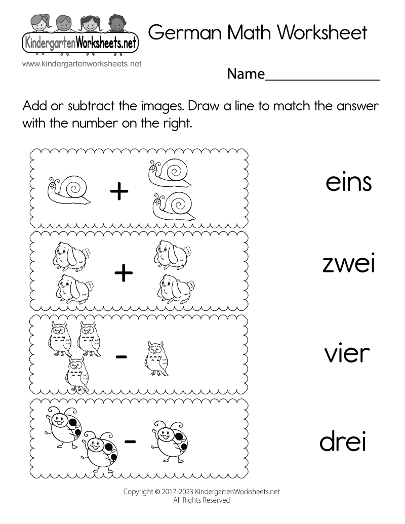 German Math Worksheet Free Printable Digital U0026 PDF German Math Worksheet Free Printable Digital U0026 PDF