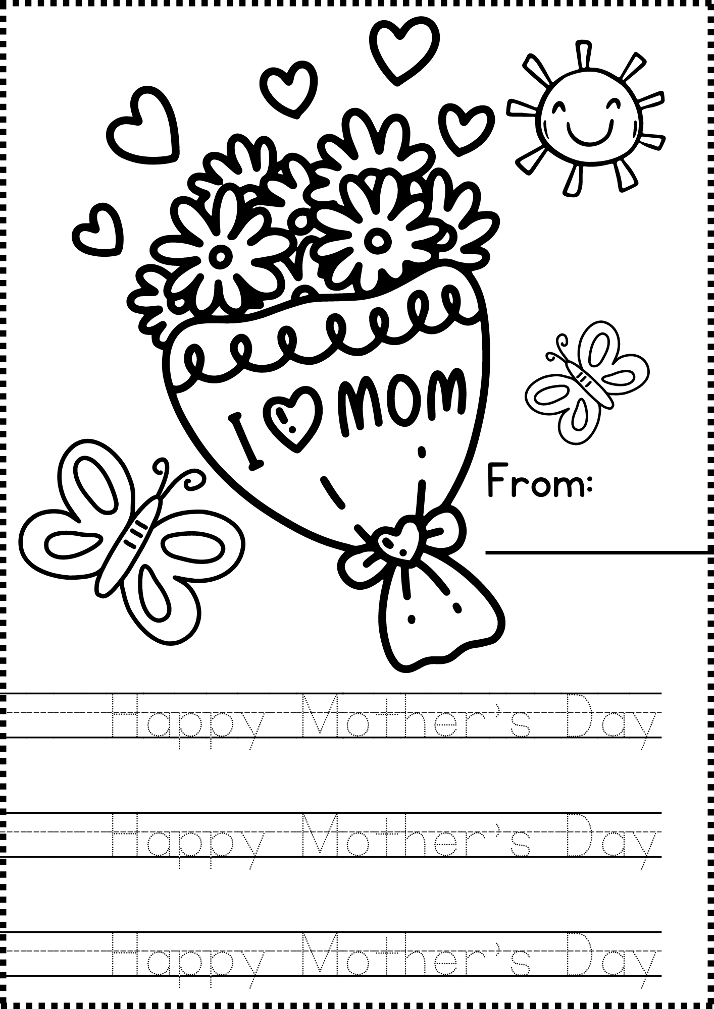 Happy Mothers Day Printable Free Happy Mothers Day Printable Free