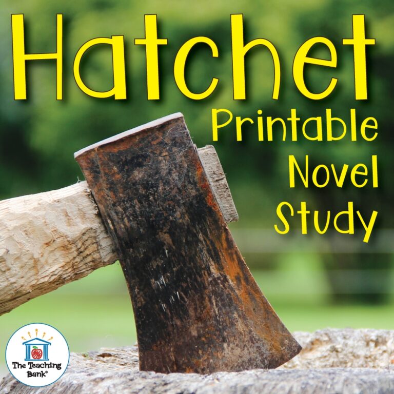 Hatchet Printable Novel Study