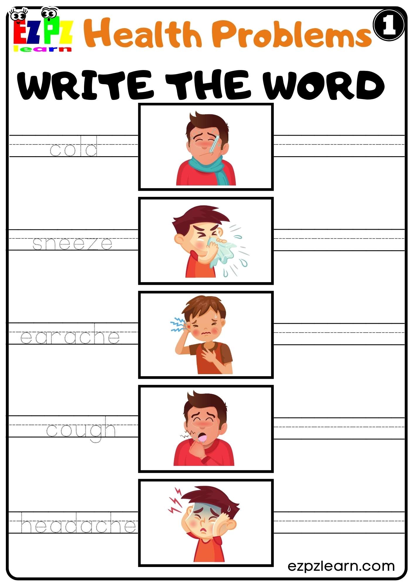 Free Printable K5 Worksheets
