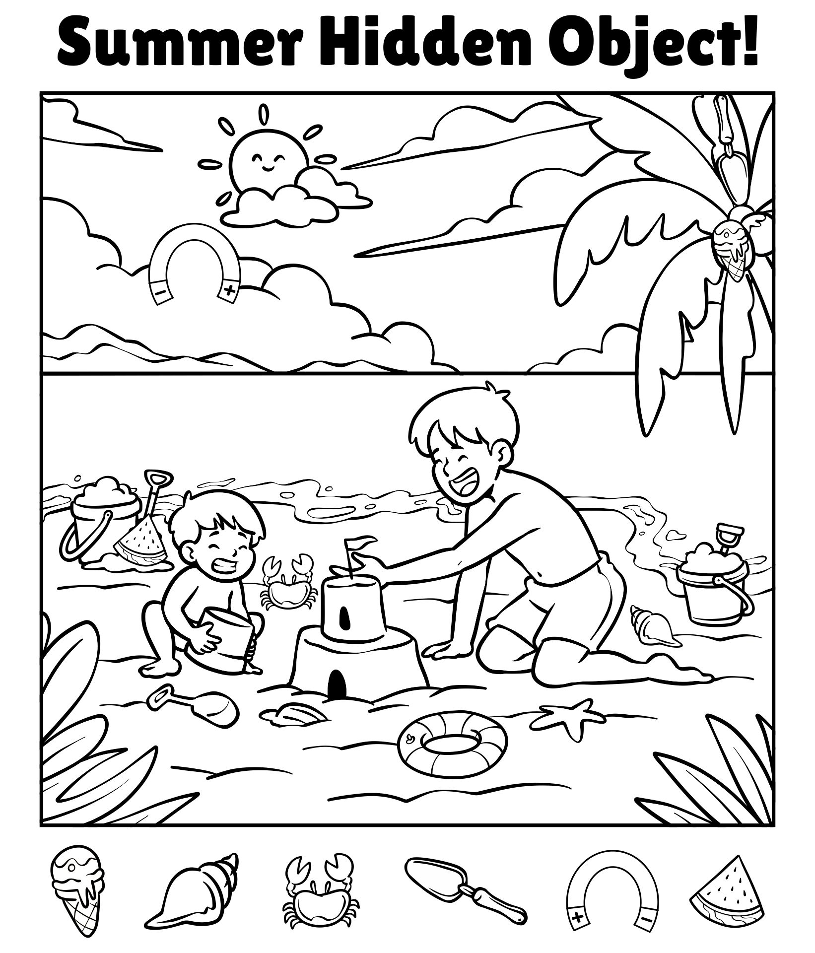 Free Printable Hiddenobject Worksheets
