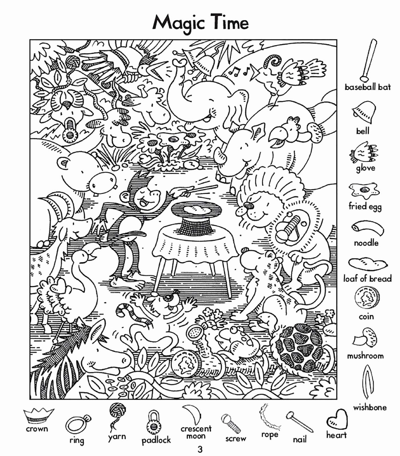 Free Printable Hidden Picture Math Worksheets