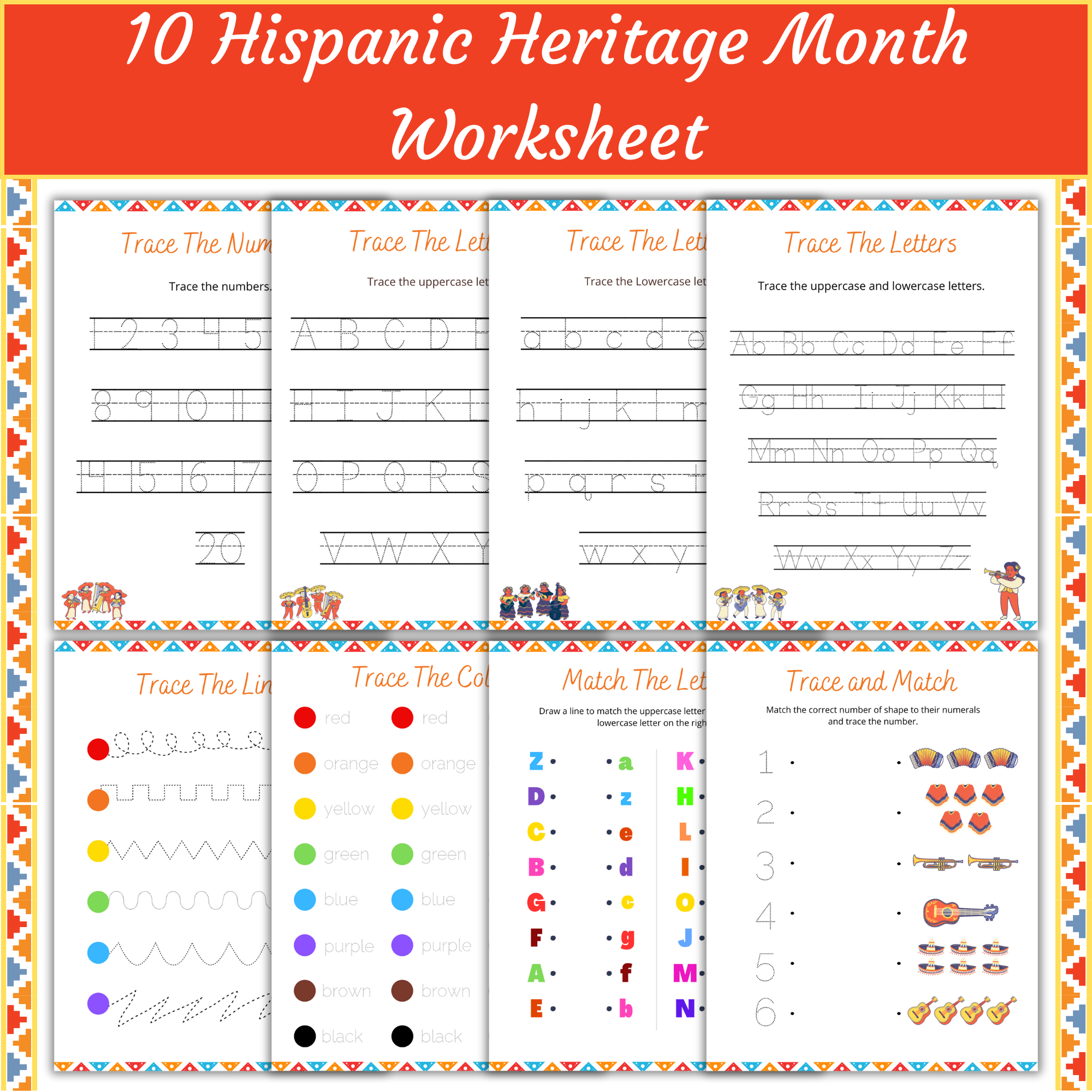 Hispanic Heritage Month Worksheet Latino History Homschooling 