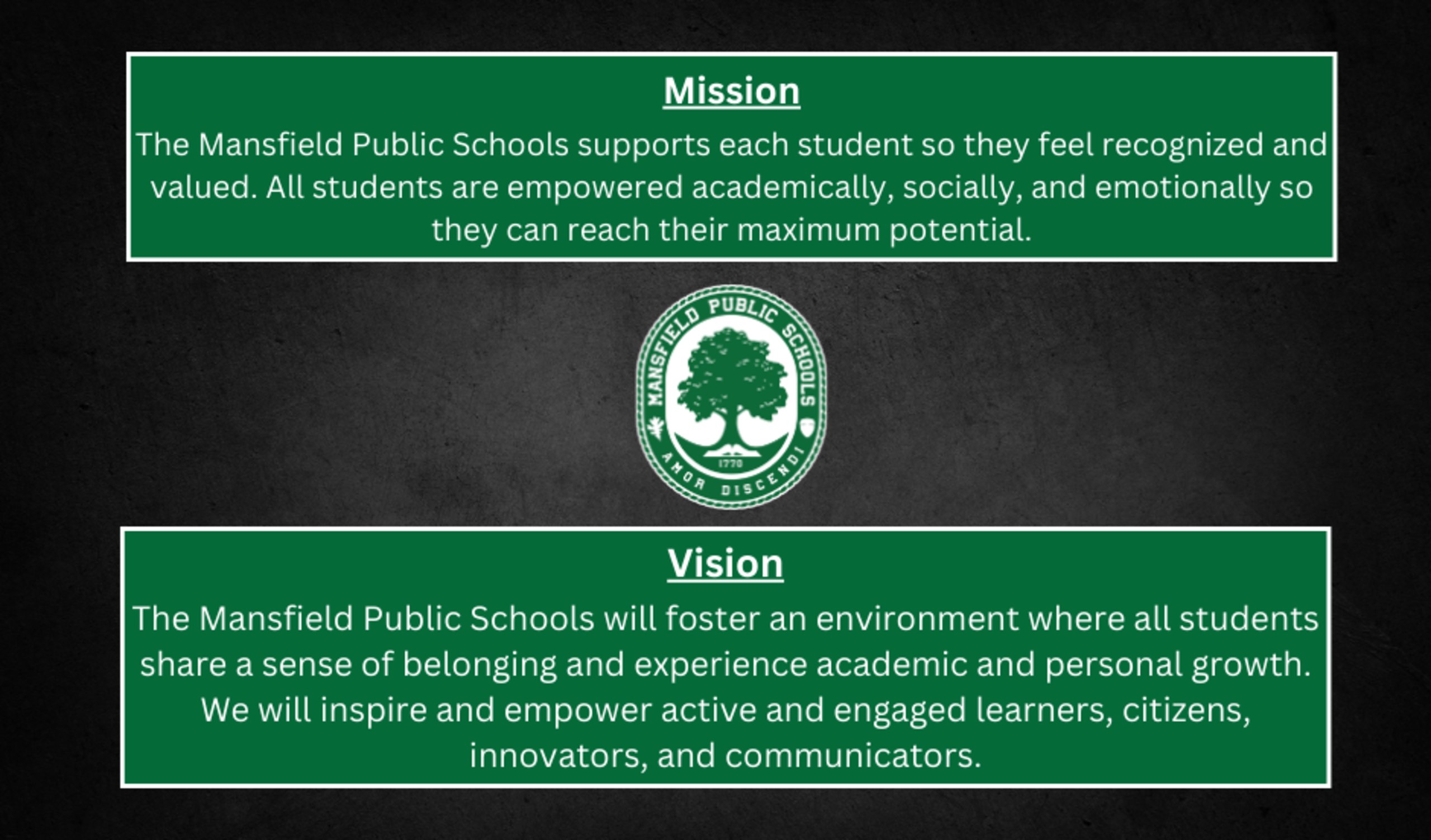 Home Mansfield Public Schools Home Mansfield Public Schools