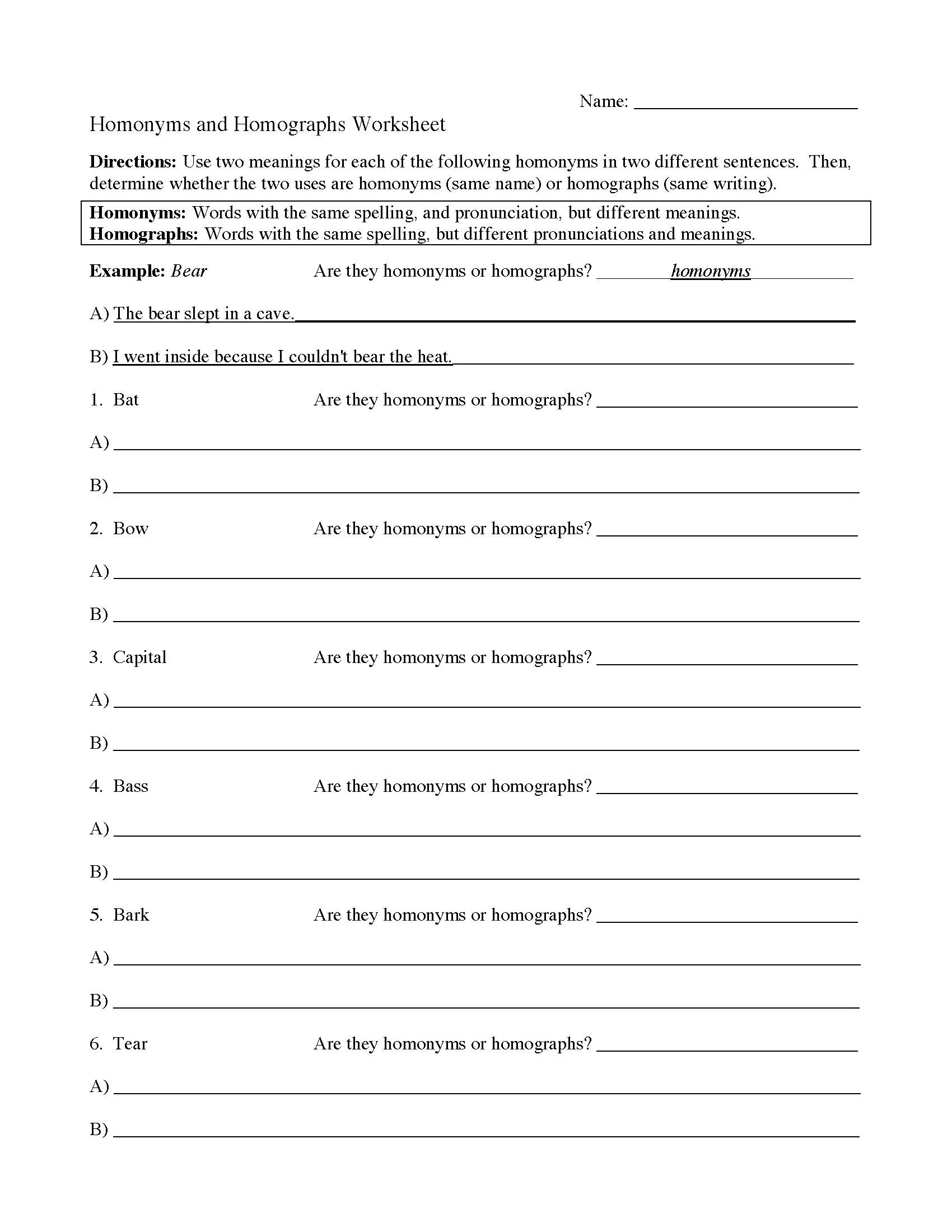 Homophones U0026 Word Choice Worksheets Language Arts Activities