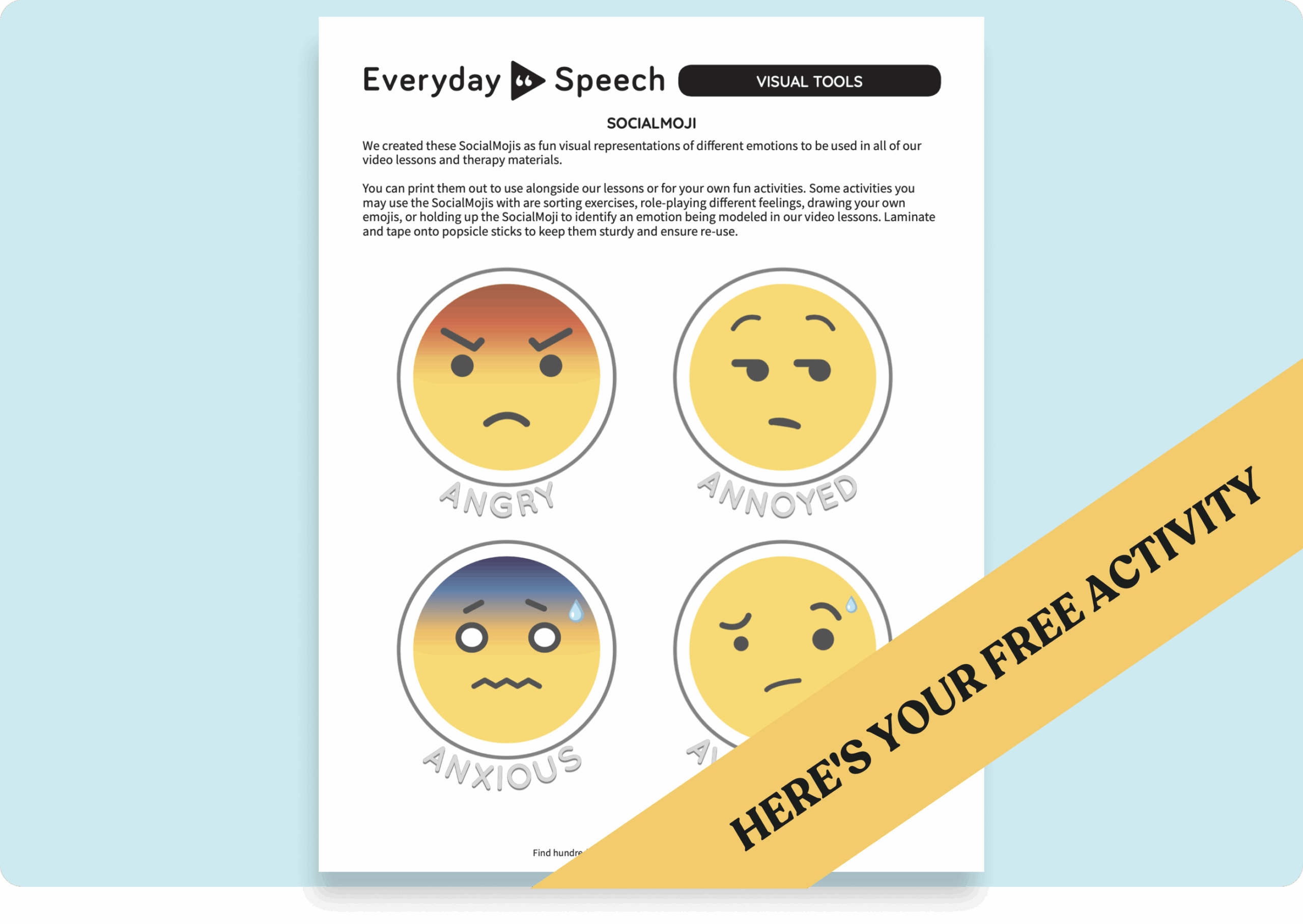 How To Teach Students About Emotions With SocialMojis Everyday Speech