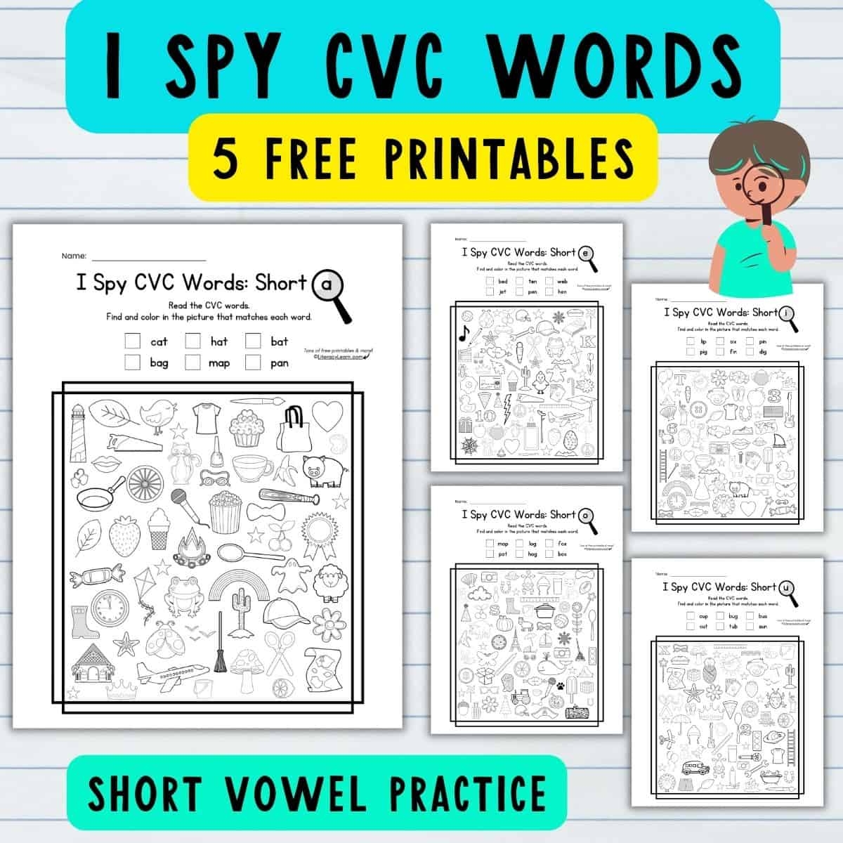 Free Cvc Worksheets Printable Free Cvc Worksheets Printable