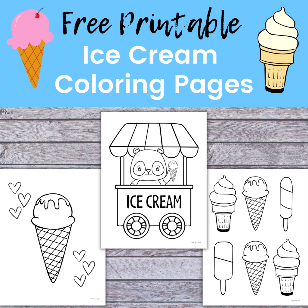 Ice Cream Printables And Activities For Preschoolers SO FUN 