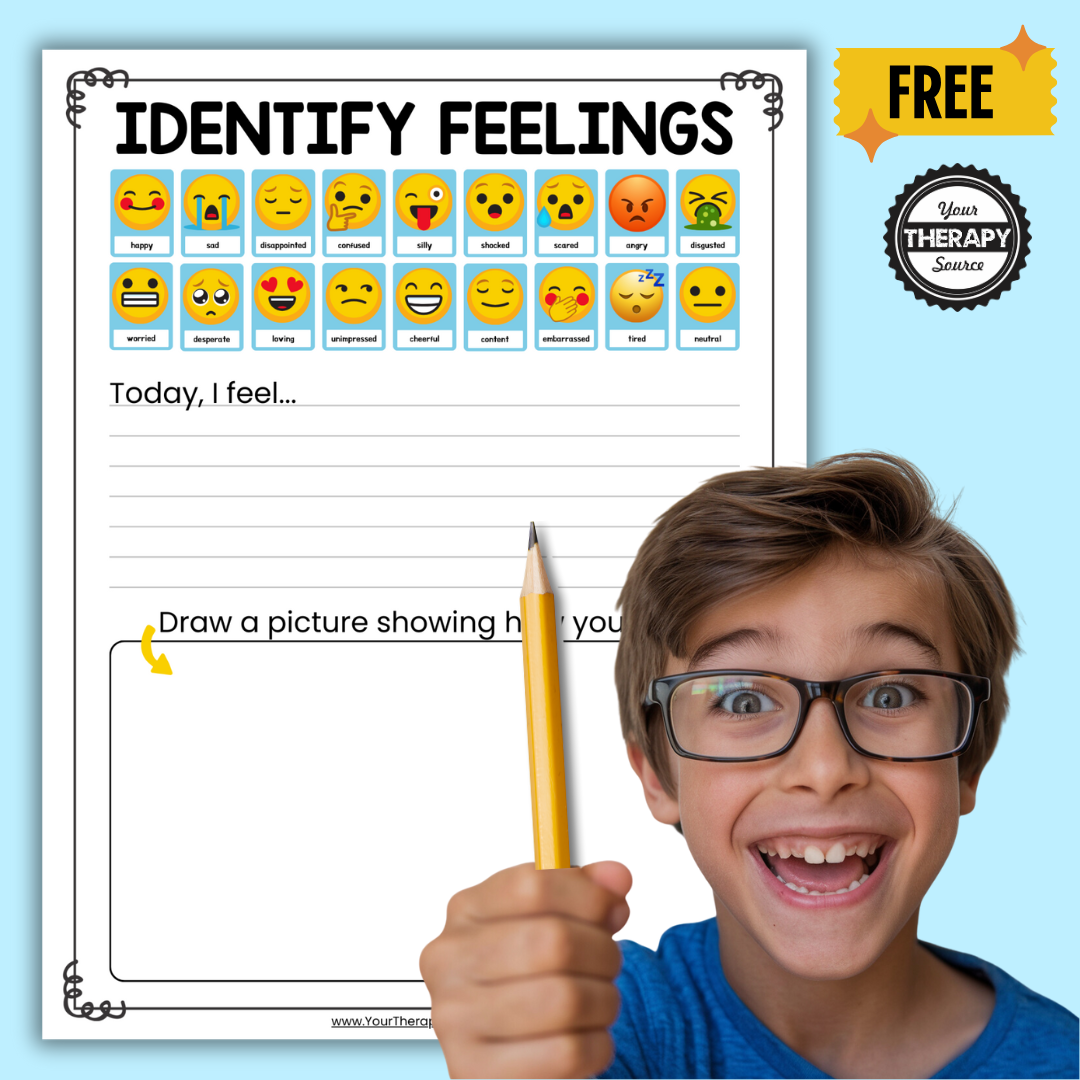 Free Printable Feelings Worksheets