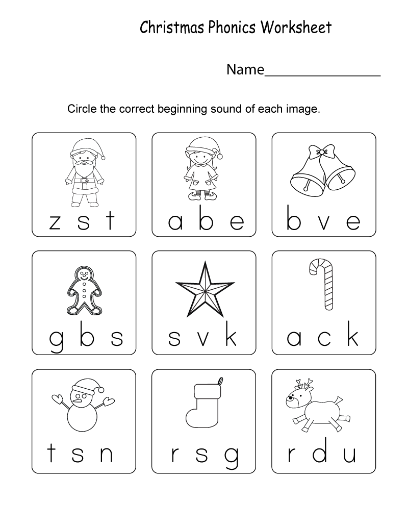 Free Jolly Phonics Worksheets Printables