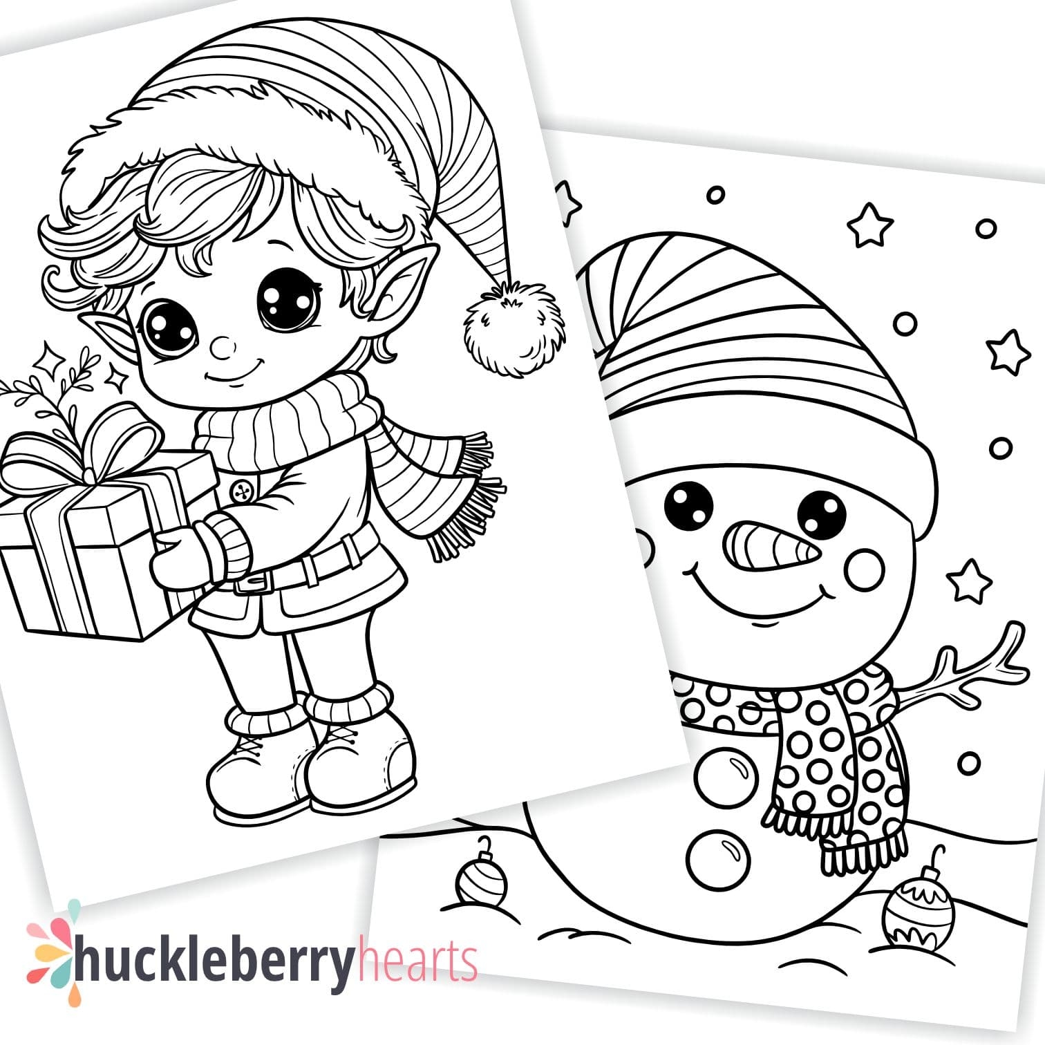 Kids Christmas Coloring Pages Holiday Coloring Book Huckleberry Hearts Kids Christmas Coloring Pages Holiday Coloring Book Huckleberry Hearts