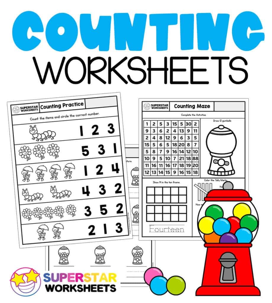 Free Printables Math Worksheets For Kindergarten