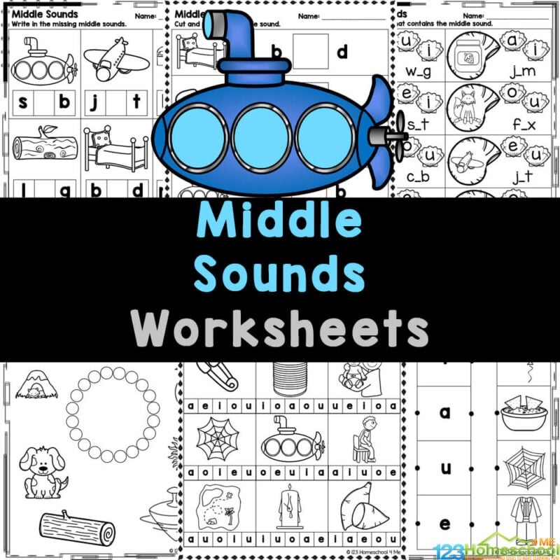 Free Printable Medial Sounds Worksheets Free Printable Medial Sounds Worksheets