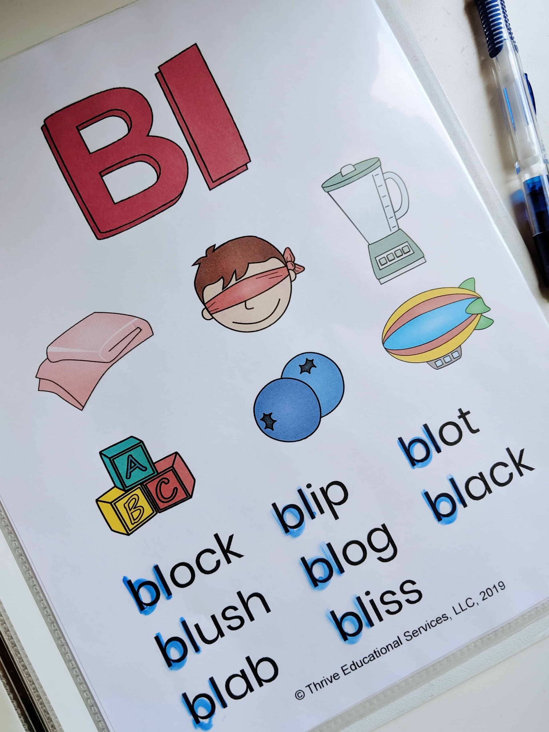Free Printable L Blends Worksheets