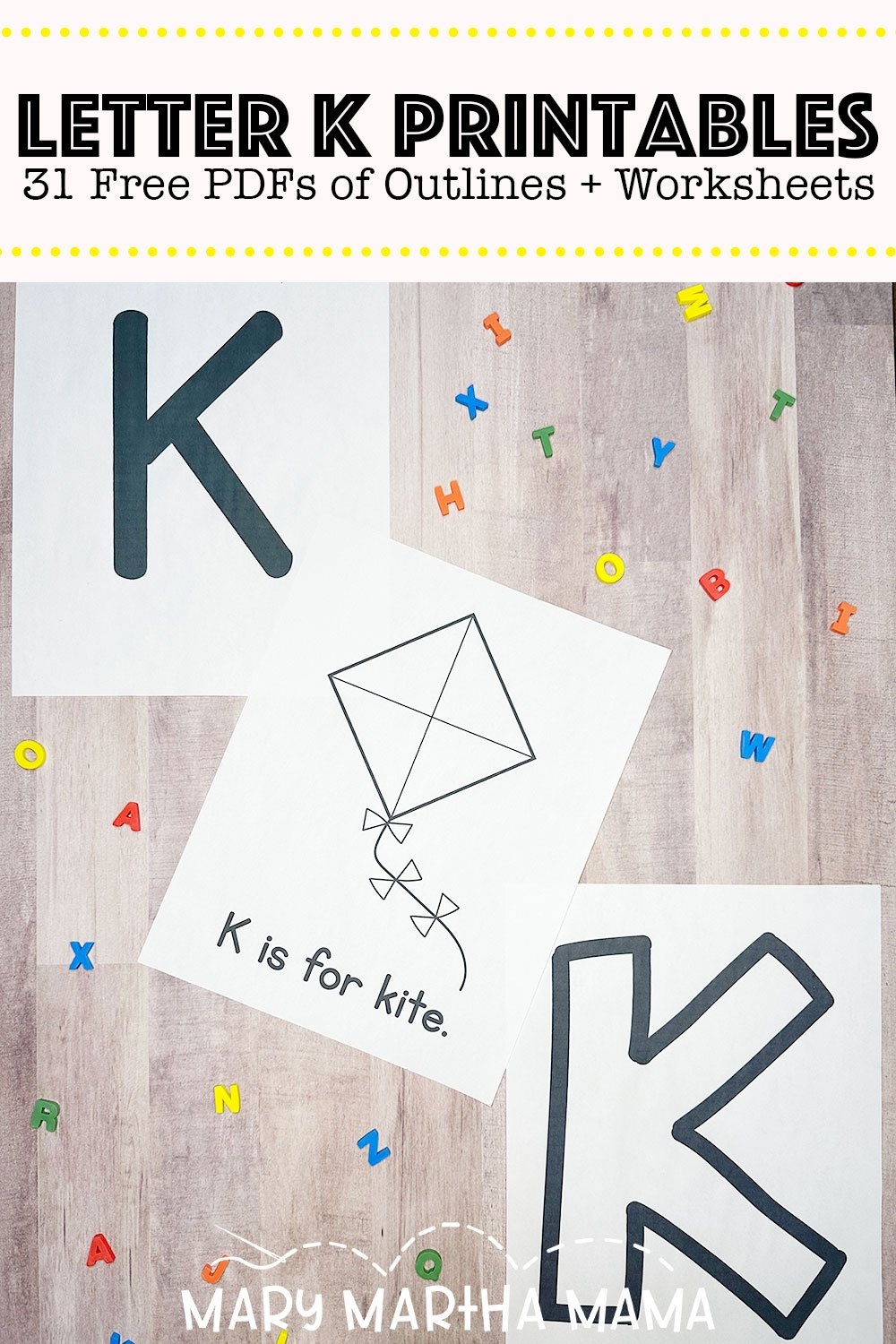 Letter K Printable Free PDFs Worksheets Mary Martha Mama Letter K Printable Free PDFs Worksheets Mary Martha Mama