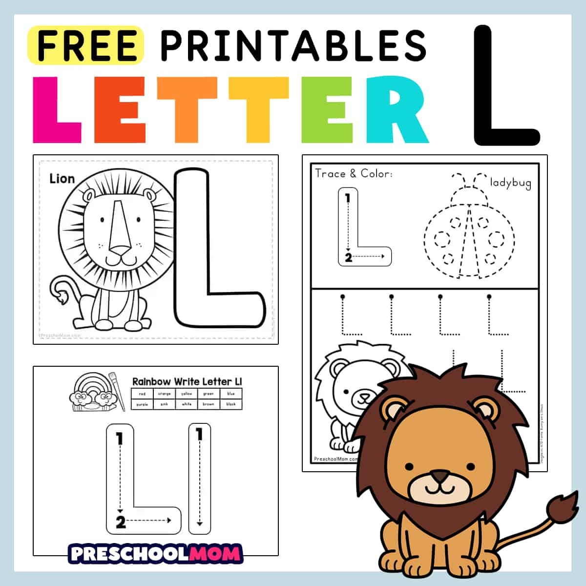 Free Printable Letter L Tracing Worksheets Free Printable Letter L Tracing Worksheets