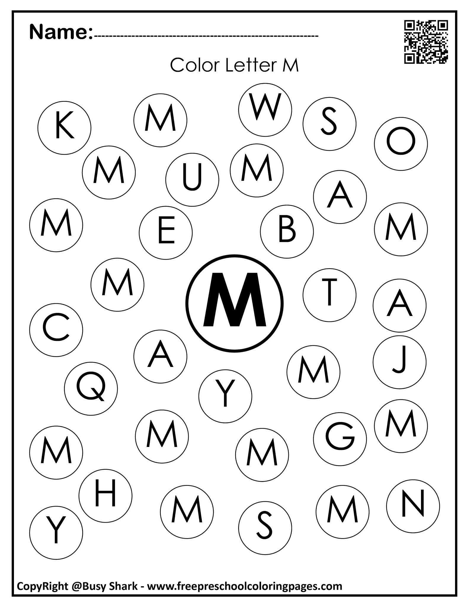 Letter M Letter M