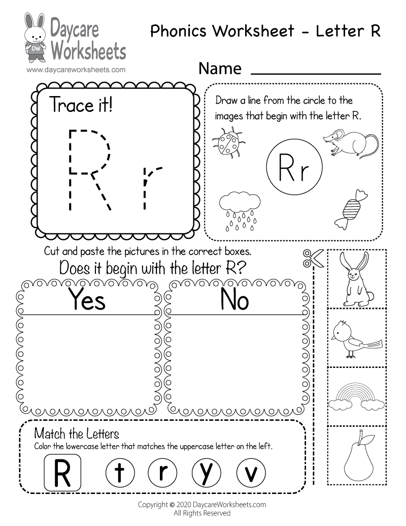 Letter R Alphabet Worksheet Free Printable Puzzle Games Worksheets Library