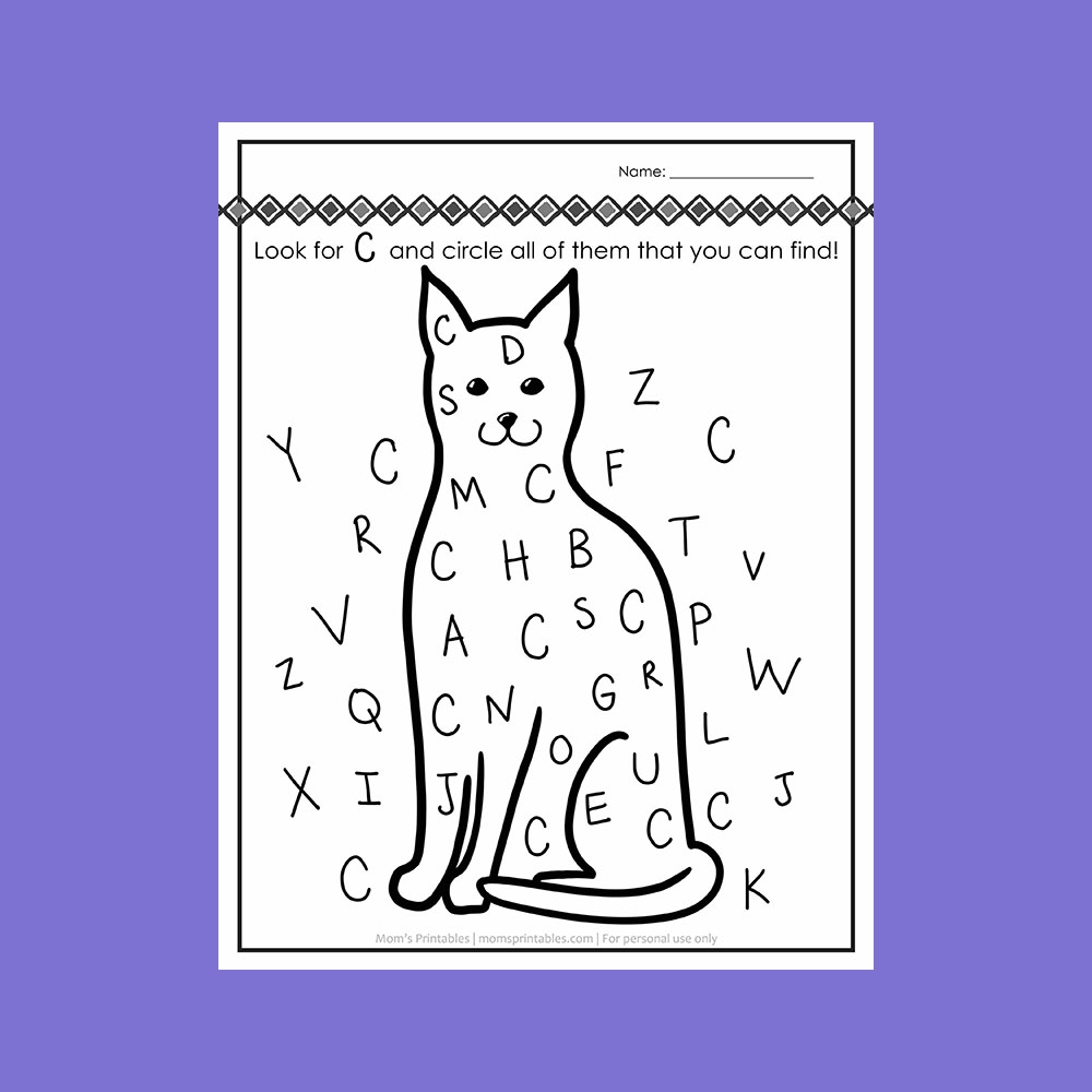 Letter Recognition Worksheets Free Printable Letter Recognition Worksheets Free Printable