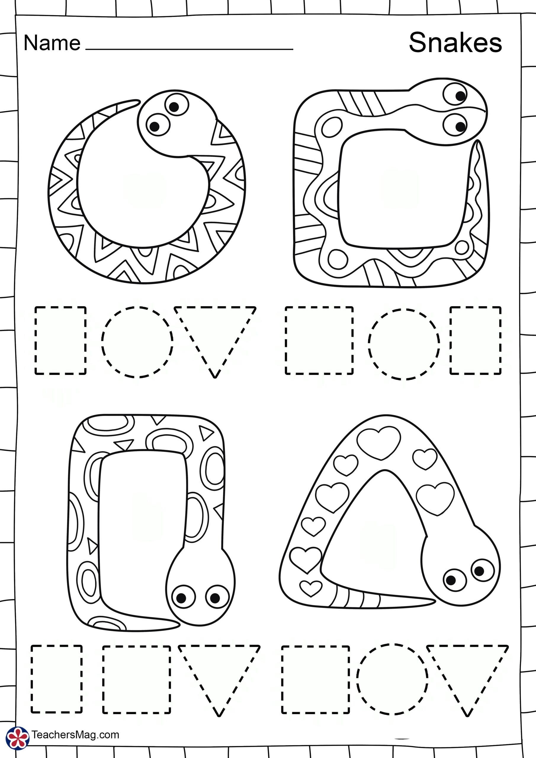 Letter S Free Worksheets TeachersMag Letter S Free Worksheets TeachersMag