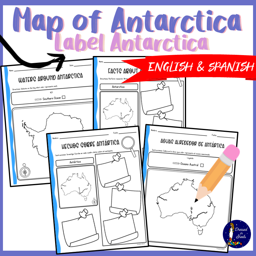 Map Of Antarctica Label Antarctica Made By Teachers Map Of Antarctica Label Antarctica Made By Teachers