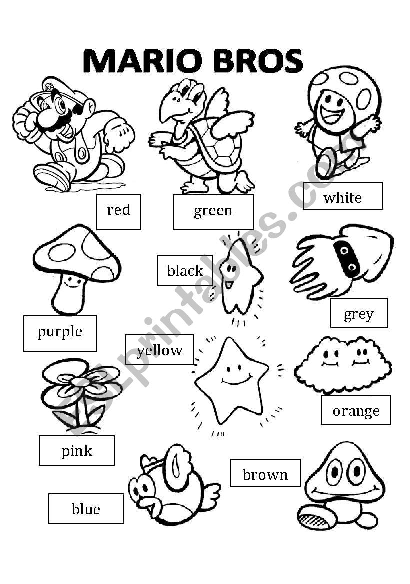 Free Printable Super Mario Worksheets Free Printable Super Mario Worksheets