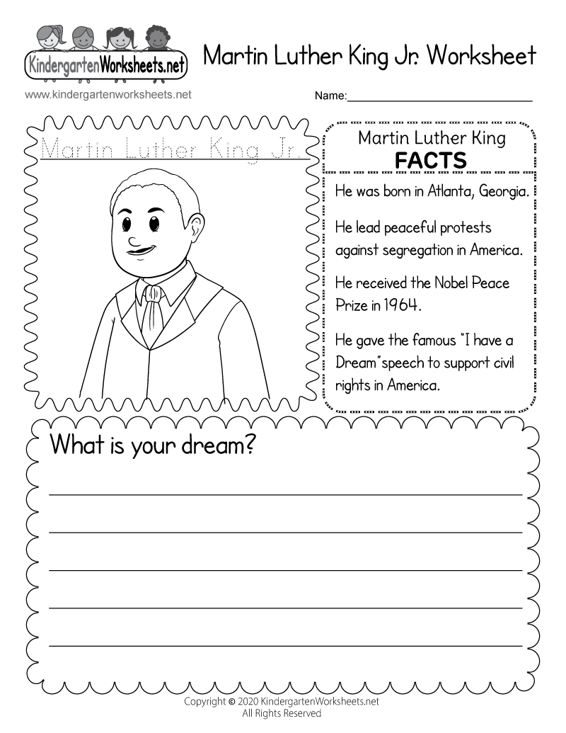 Martin Luther King Jr Worksheet Free Printable Digital U0026 PDF Martin Luther King Jr Worksheet Free Printable Digital U0026 PDF