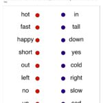Matching Opposites Worksheet Have Fun Teaching