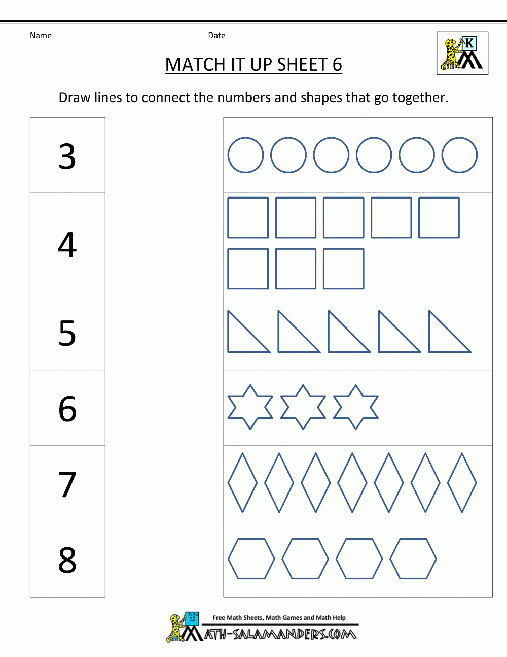 Free Online Printable Worksheets For Kids