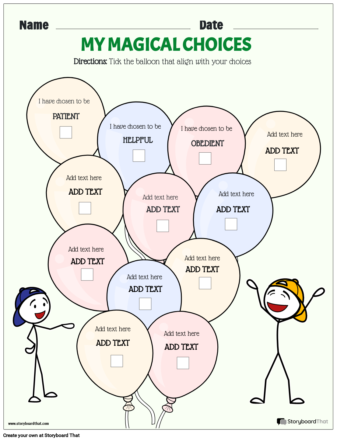 Mindfulness Worksheets Examples U0026 Ideas StoryboardThat