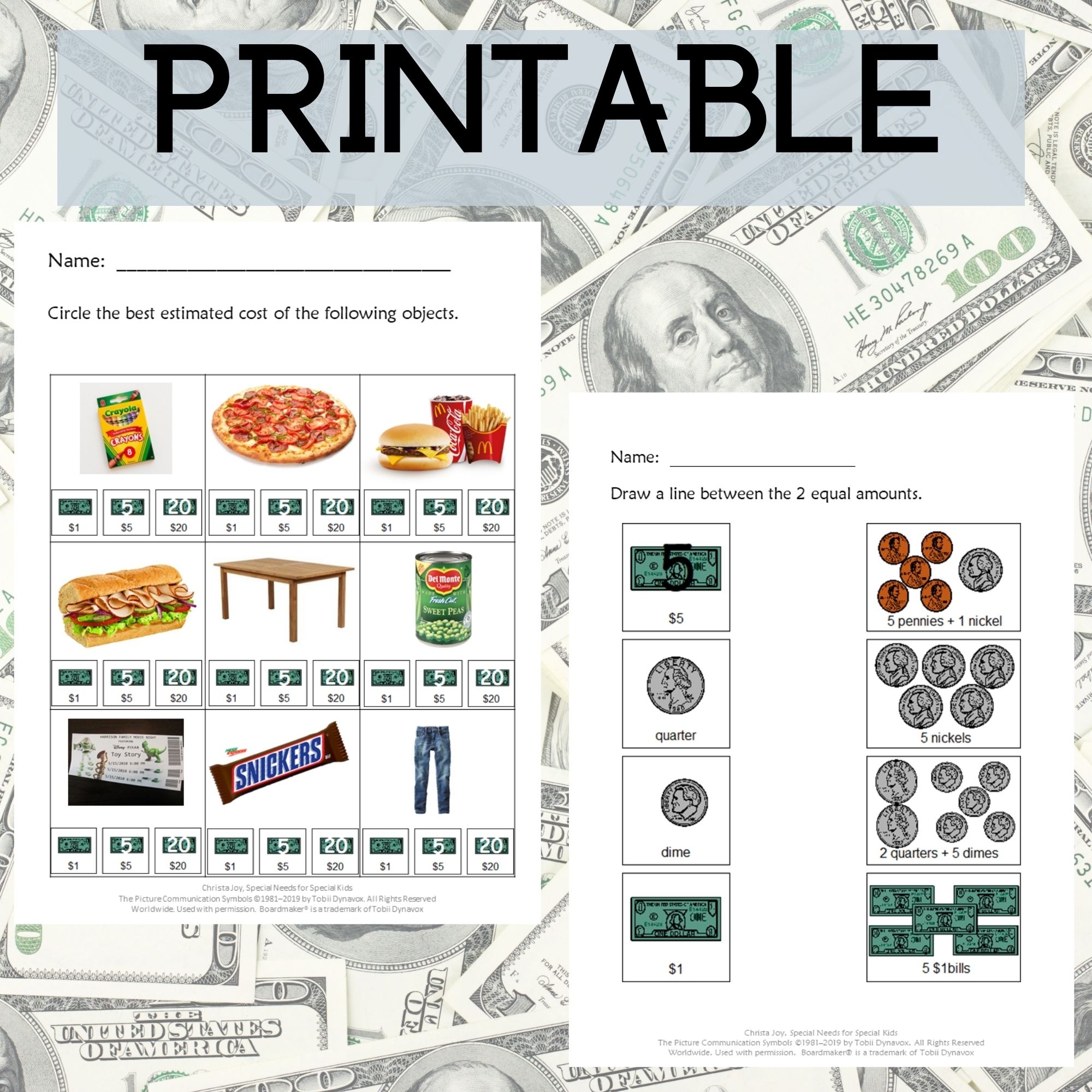 Free Printable Special Education Worksheets