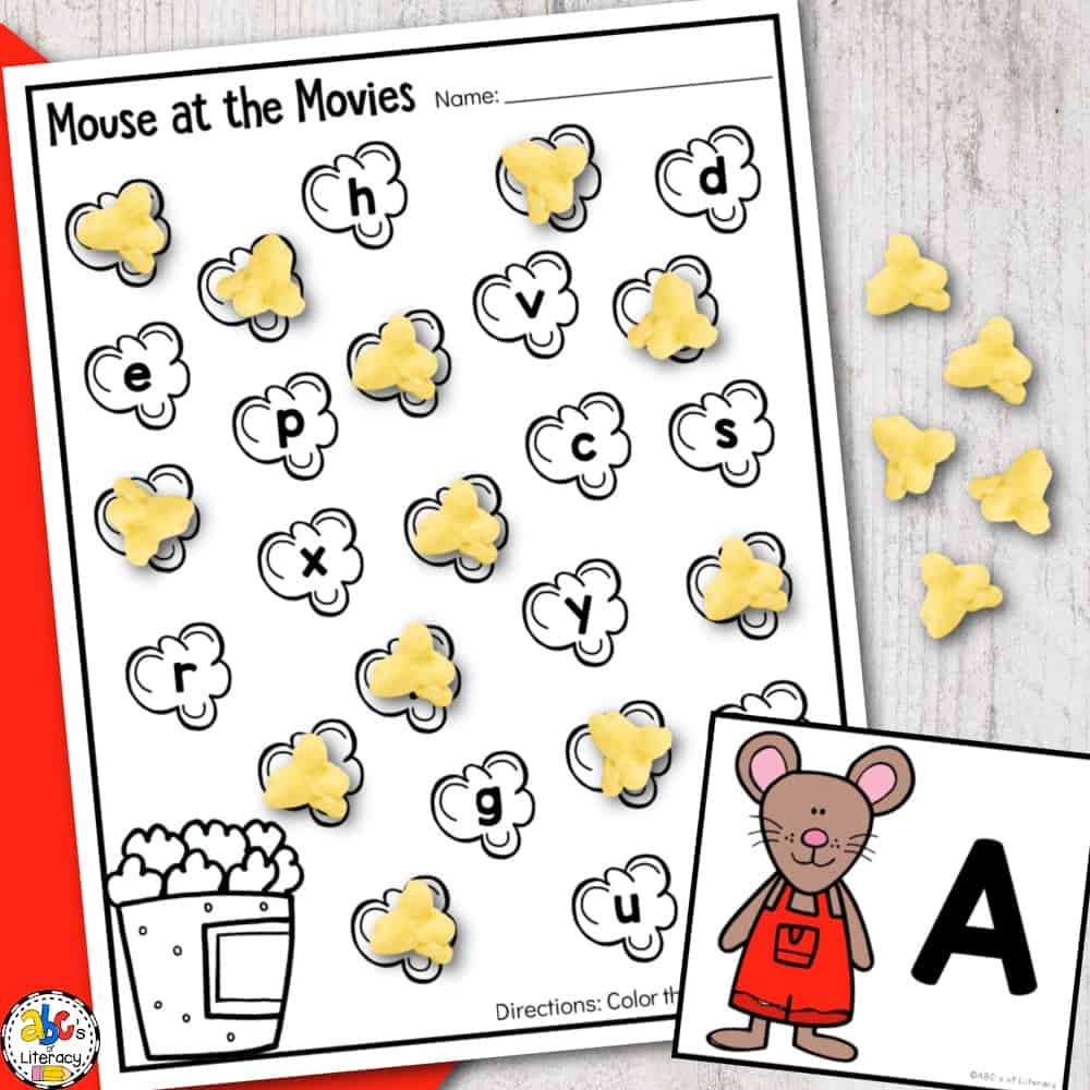 Free Printable Popcorn Worksheets Free Printable Popcorn Worksheets