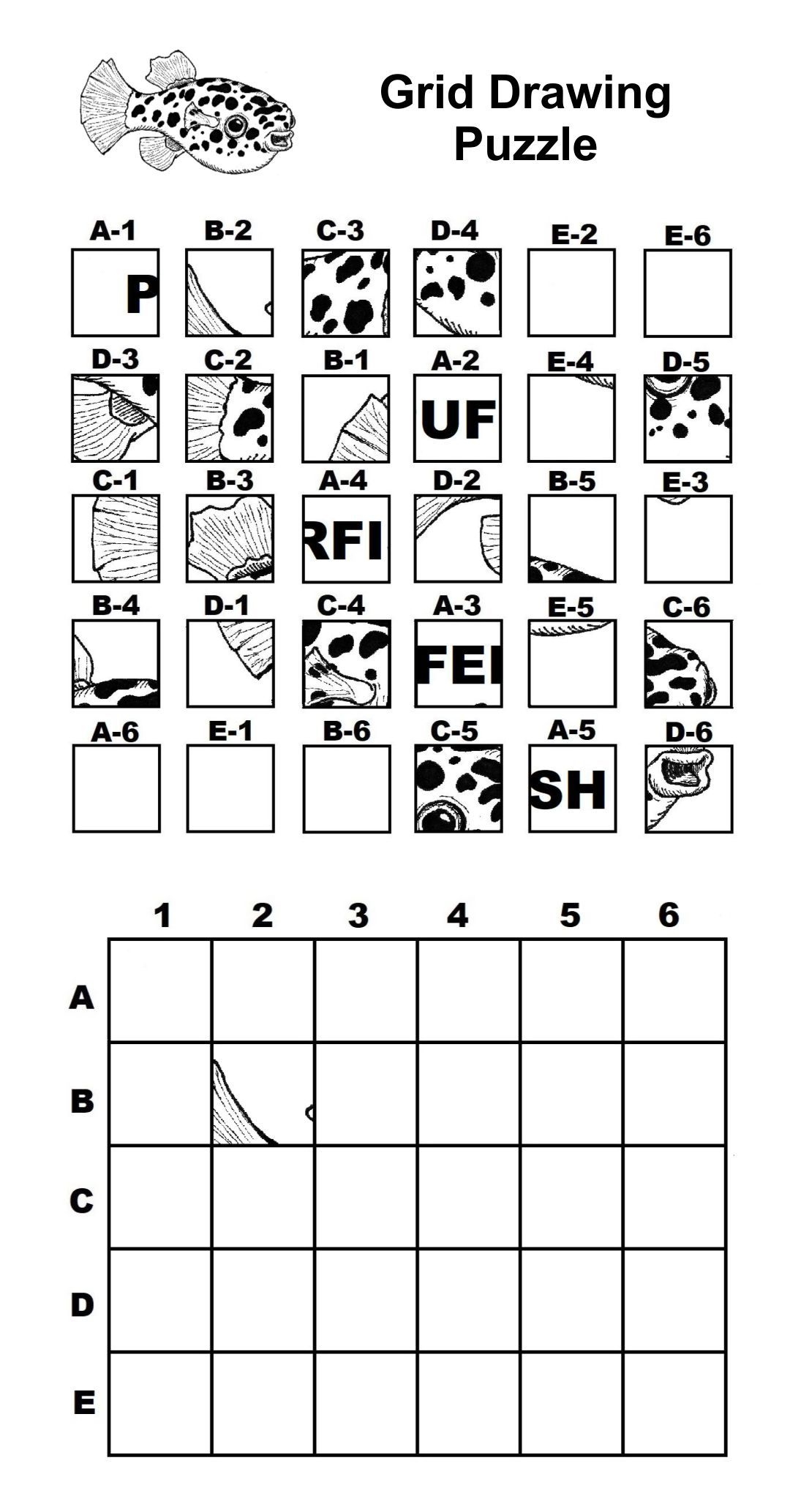 Mystery Grid Drawing Worksheets 15 Free PDF Printables Printablee