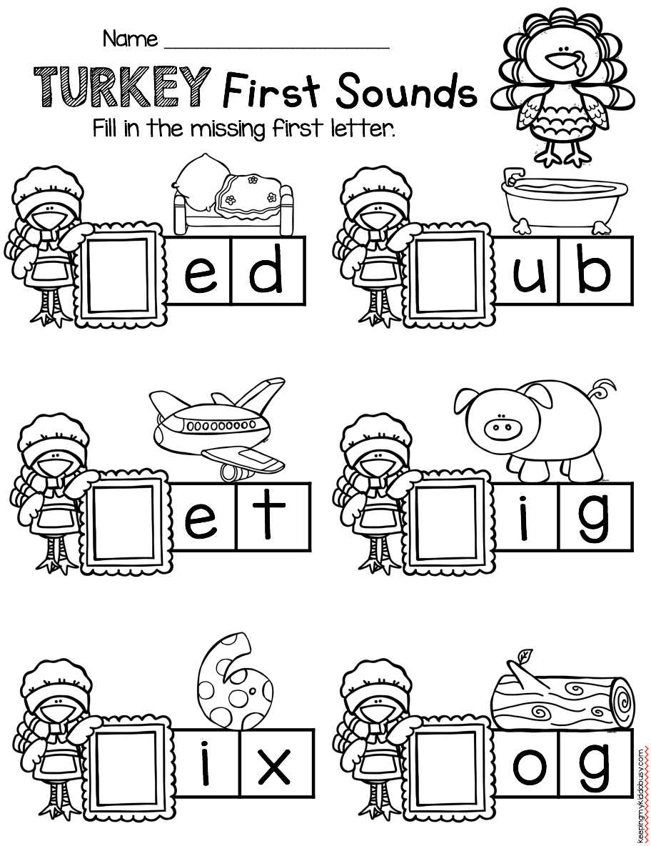 November Seat Work For Kindergarten FREE WEEK Keeping My Kiddo November Seat Work For Kindergarten FREE WEEK Keeping My Kiddo