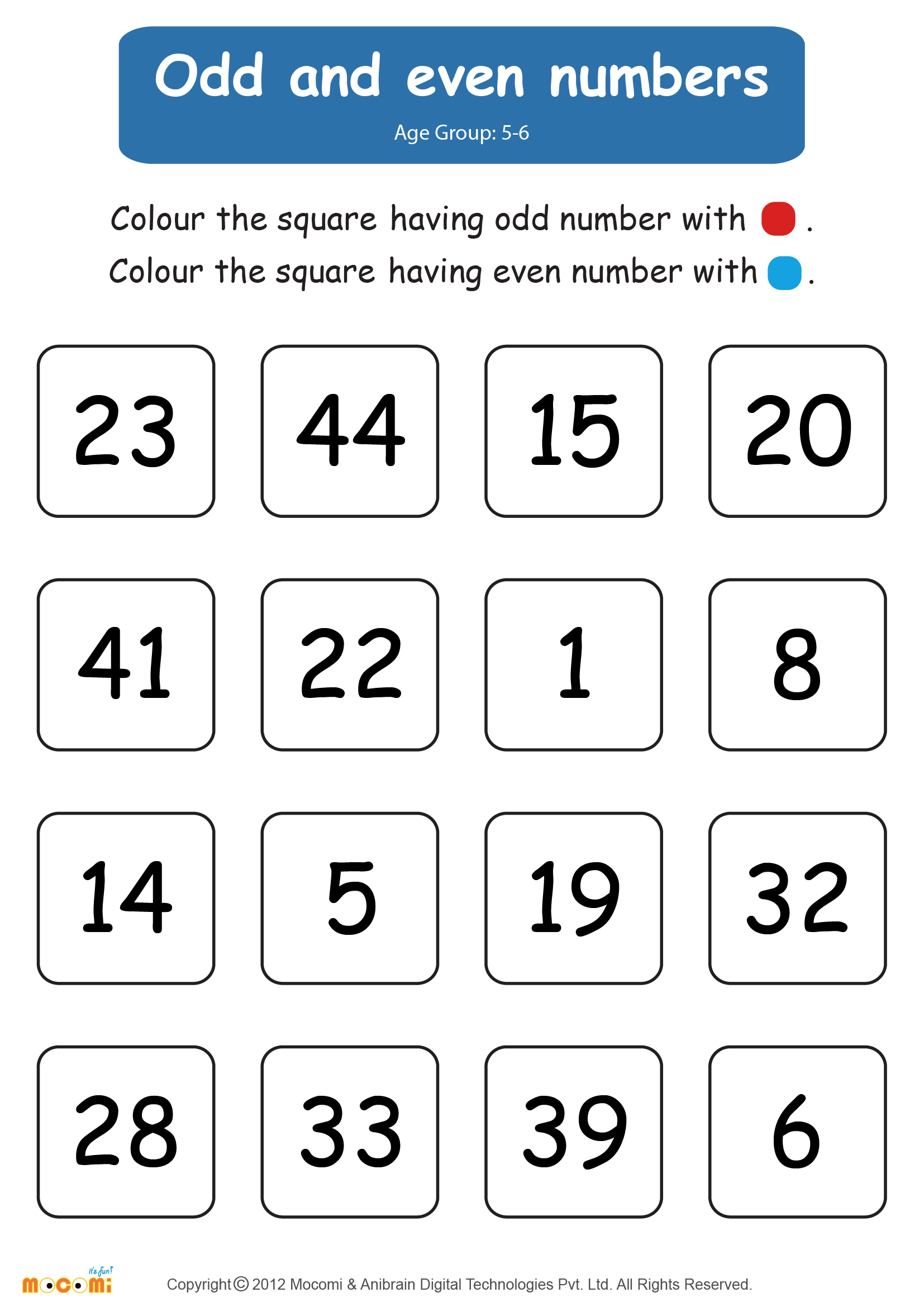 Odd And Even Numbers Worksheets Free Printable Worksheets 