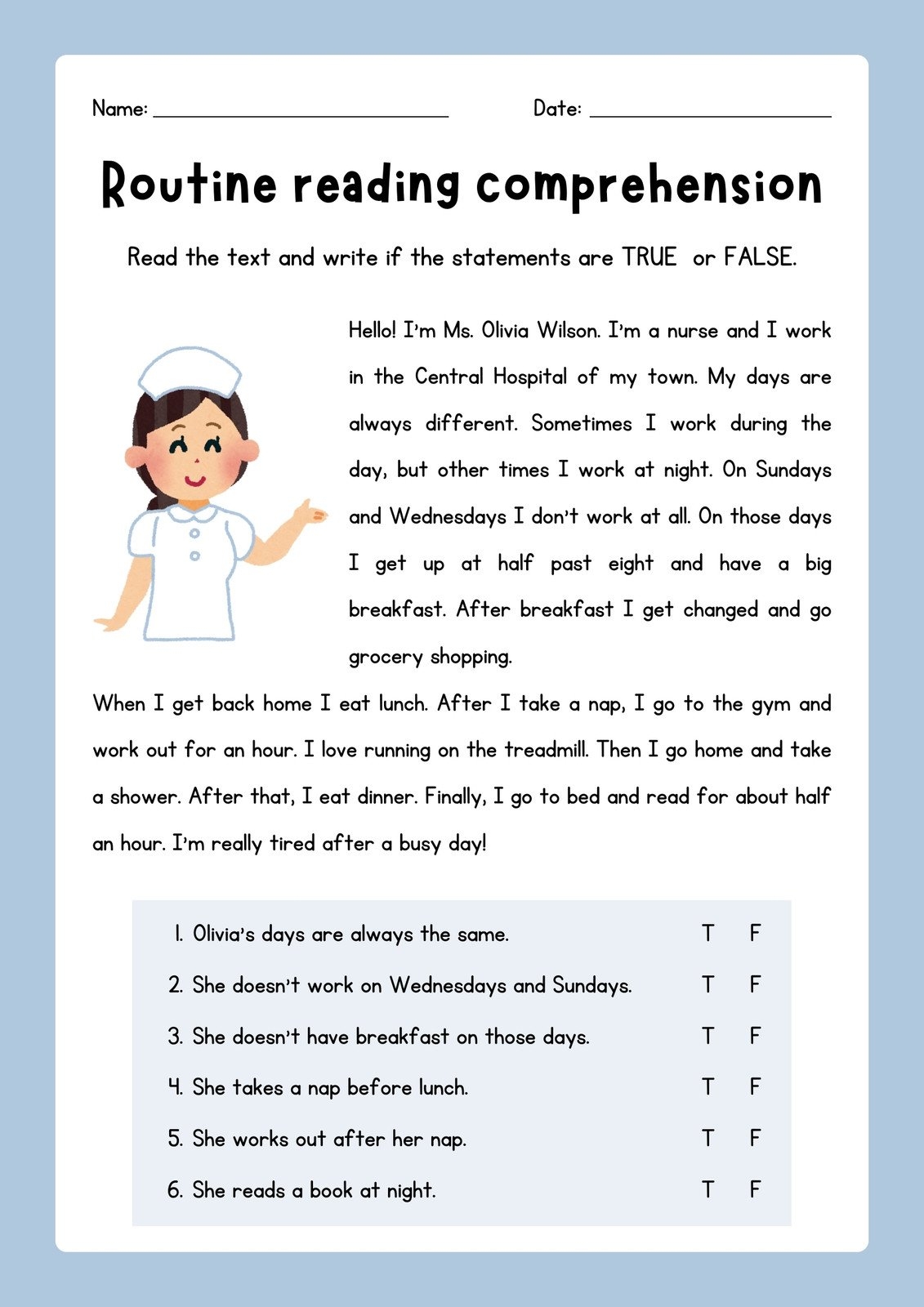 Page 12 Free Custom Printable Worksheet Templates For Teachers 