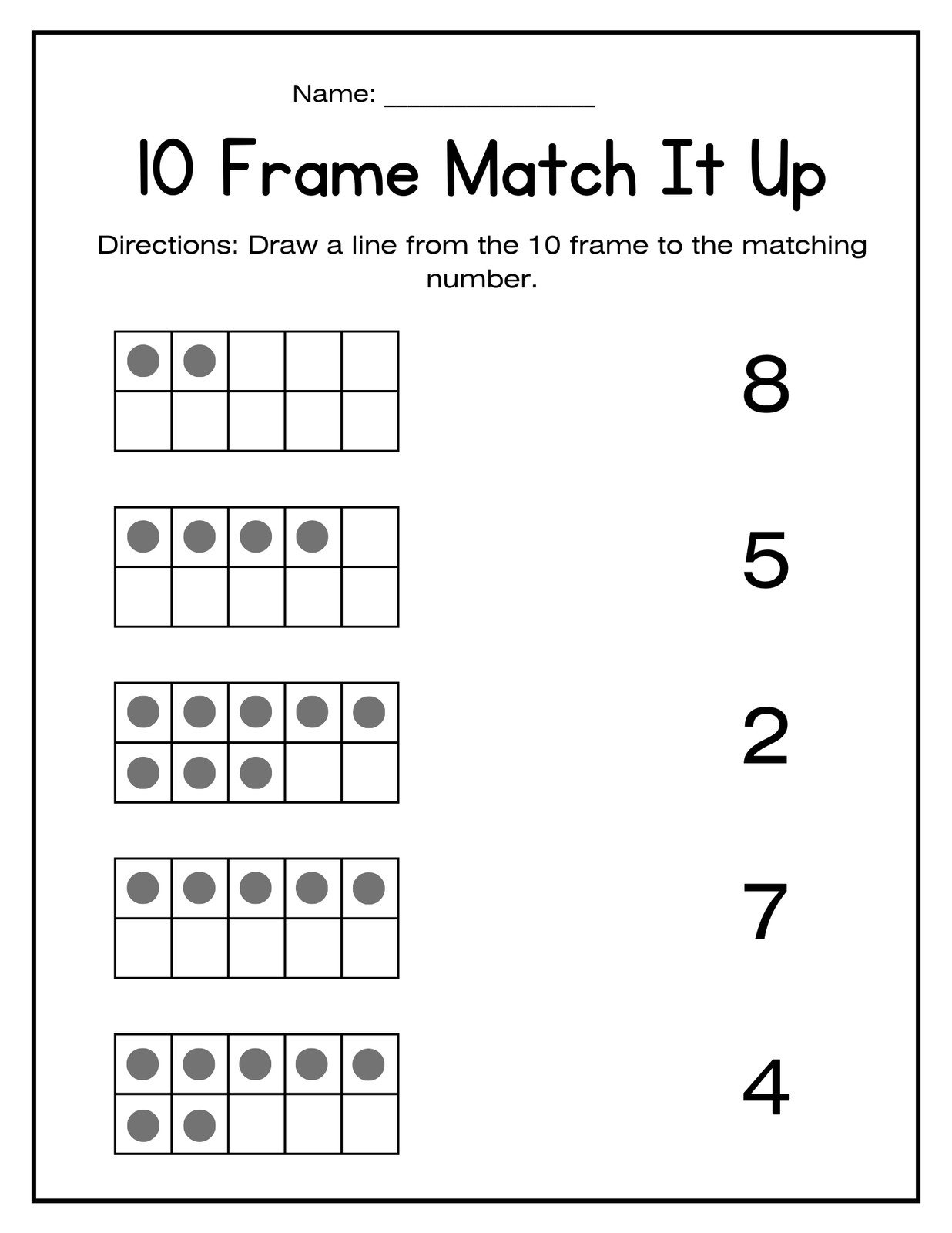 Page 3 Free Editable Kindergarten Worksheet Templates Canva